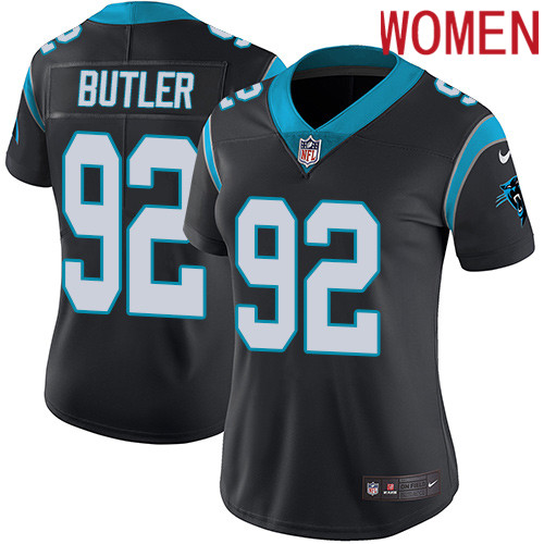 2019 Women Carolina Panthers #92 Butler black Nike Vapor Untouchable Limited NFL Jersey->women nfl jersey->Women Jersey